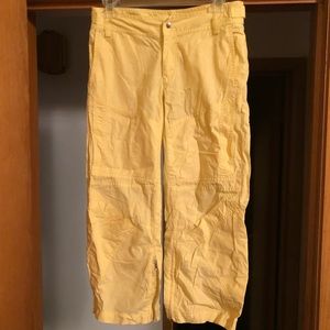 Yellow capris